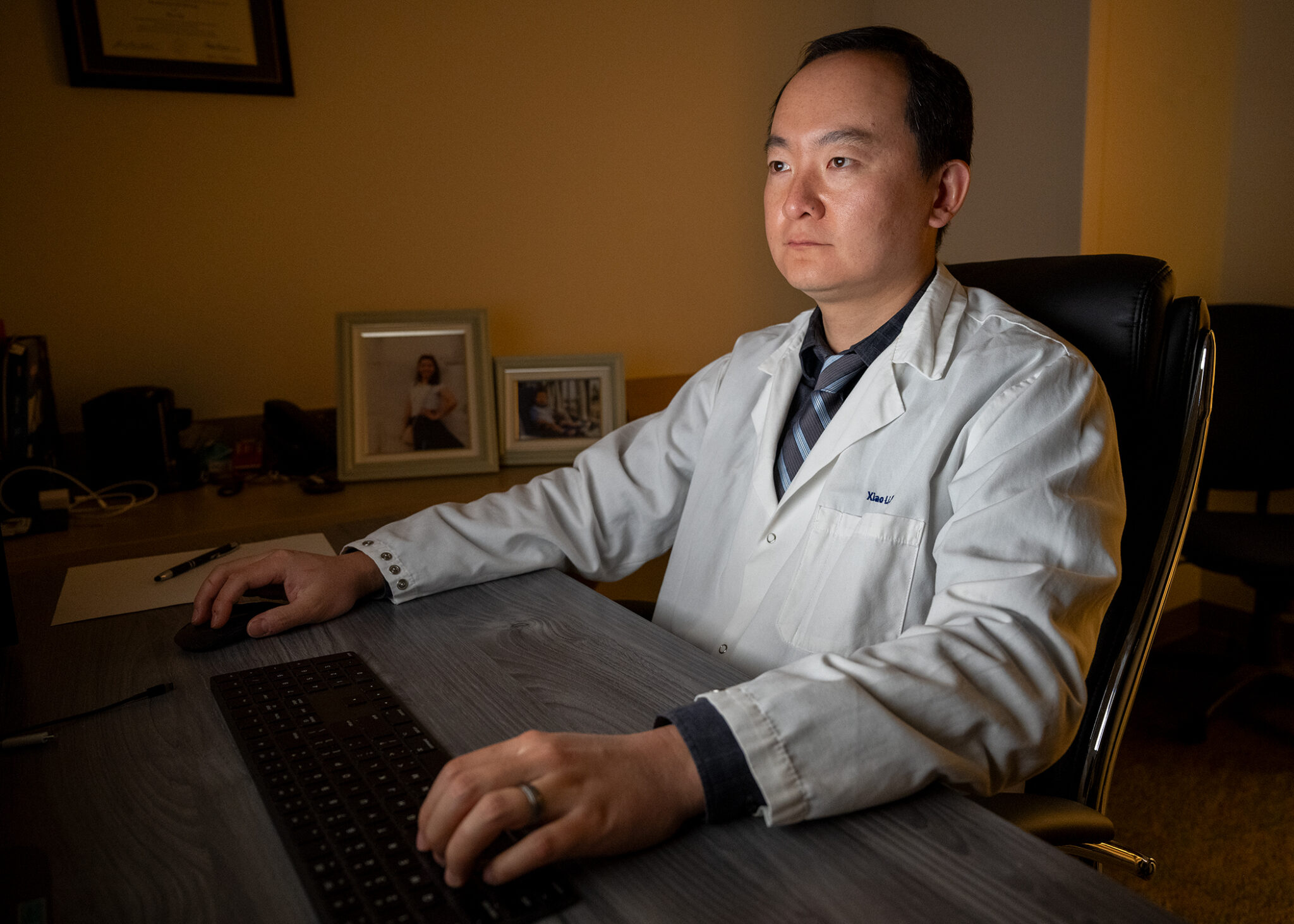 Pictured: Xiao Li, PhD Faculty and Assistant Investigator, McGill Gene Editing Lab at The Texas Heart Institute (THI)